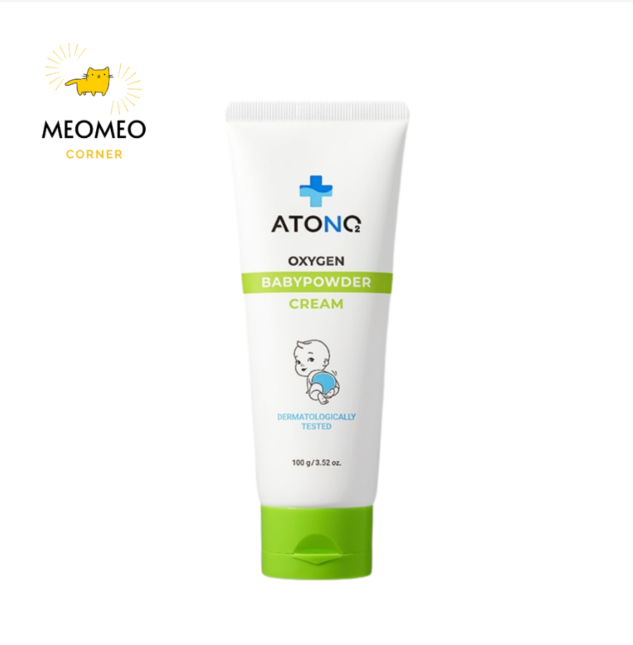 Kem Hăm Atono2 Oxygen Babypowder Cream Cho Bé 100g