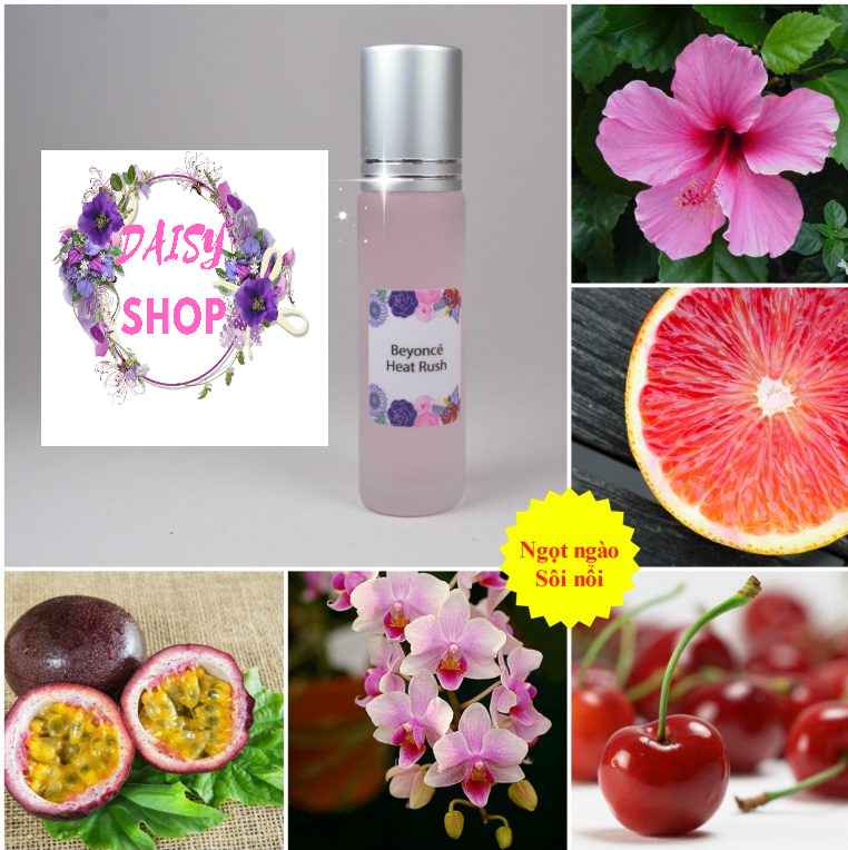 Tinh Dầu Nước Hoa Pháp Beyonce Heat Rush