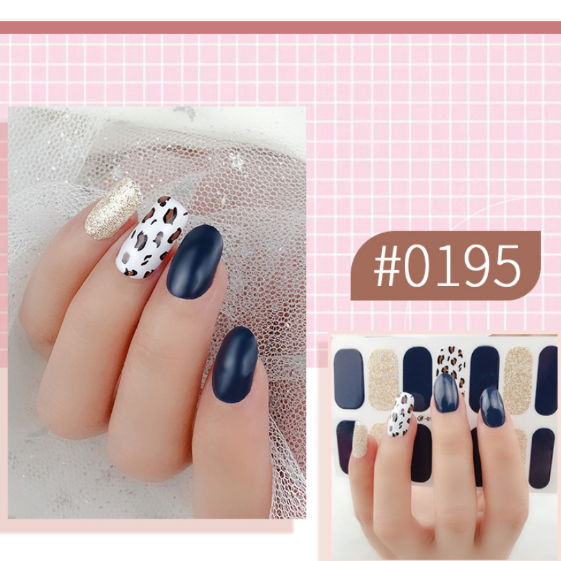 14 miếng dán móng tay nail sticker