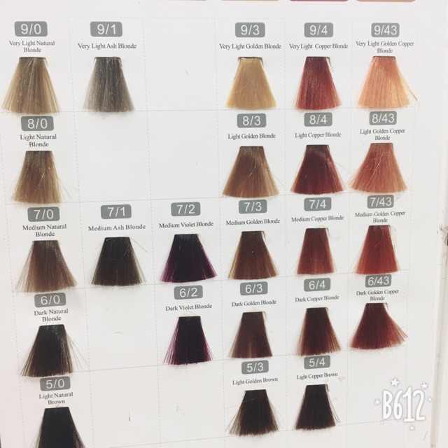 Màu Nhuộm Tóc Colorline Đủ Màu