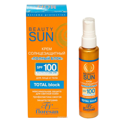 Kem Chống Nắng Beauty Sun Floresan Spf 100 - Xách Tay Nga