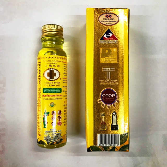 Dầu Thập Tự Vàng Size Trung Gold Cross Yellow Oil