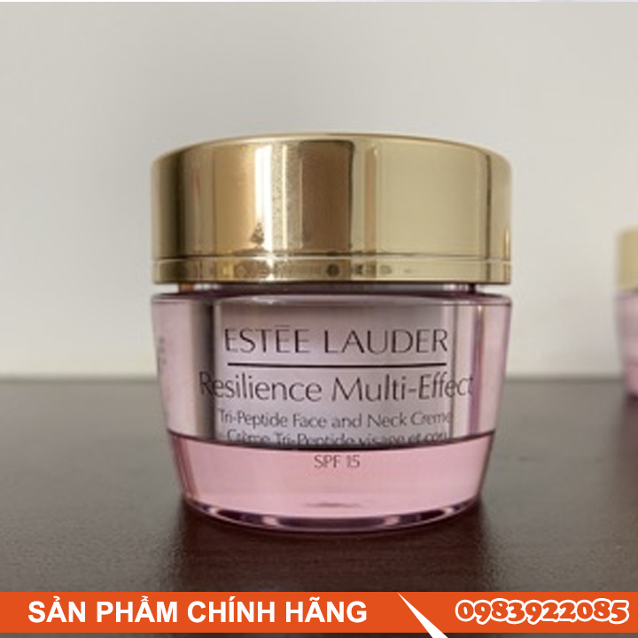 Kem Dưỡng Đêm Nâng Cơ Da Mặt Và Cổ Estee Lauder Resilience Multi - Effect Night Tri - Peptide Face And Neck Crème 15Ml