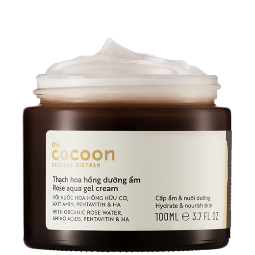 [HCM]Thạch hoa hồng dưỡng ẩm cocoon 30ml - 100ml