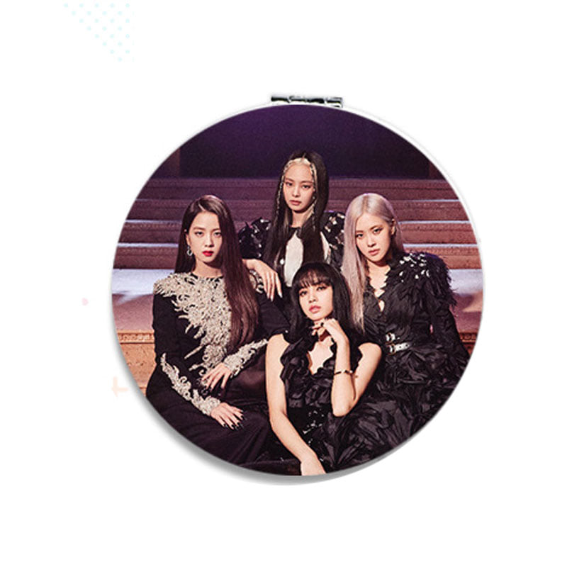 Gương nhỏ mini Blackpink how you like that gương tròn bỏ túi