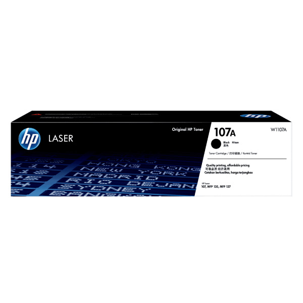 Mực in HP 107A Black Original Laser Toner Crtg (Máy in HP 107A/107w/135A/135w/137fnw) W1107A – Hàng 