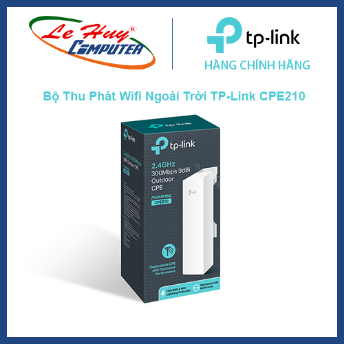 Bộ Thu Phát Wifi Ngoài Trời TP-Link CPE210 - Hàng Chính Hãng