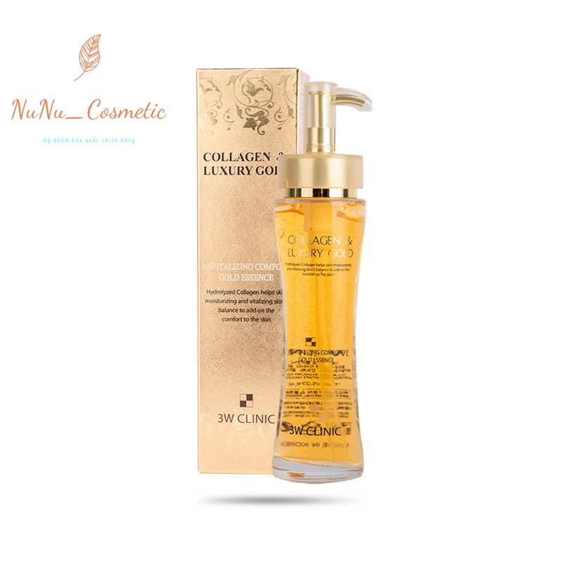 [HCM]Tinh Chất Tái Tạo Dưỡng Trắng Da 3w Clinic Collagen Luxury Gold 150ml [ CHUẨN HÀNG AUTH]