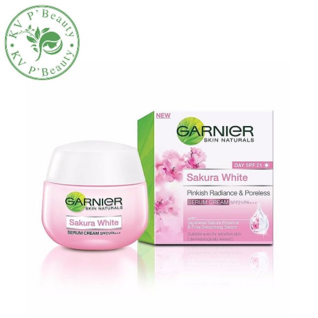 Kem Dưỡng Trắng Da Garnier Sakura White Hàng Thái Lan Sản Phẩm Tốt Với Chất Lượng Độ Bền Cao Và Được Cam Kết Sản Phẩm Y Như Hình