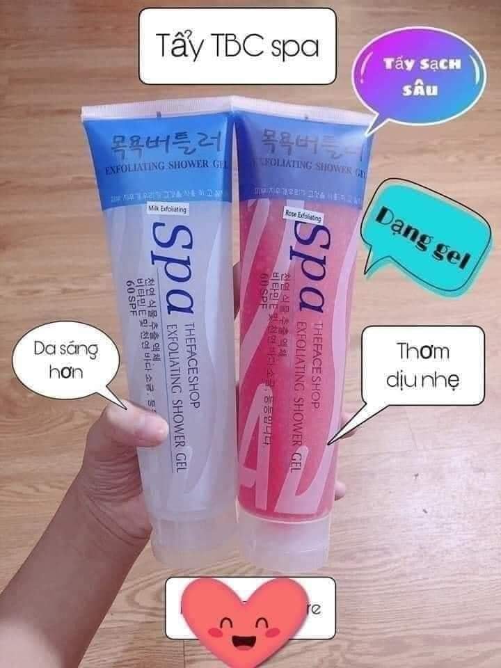 Gel tẩy tế bào chết Spa 350ml ( Màu ngẫu nhiên) – Tươi shop