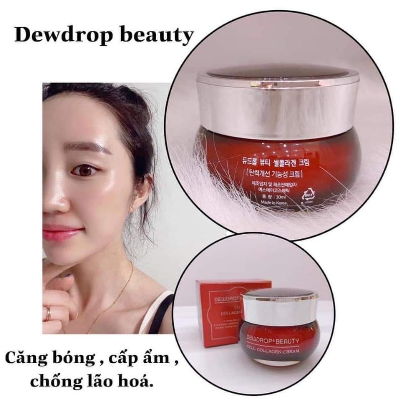 [Hcm]Kem Dewdrop Beauty Căng Bóng Da Ban Đêm