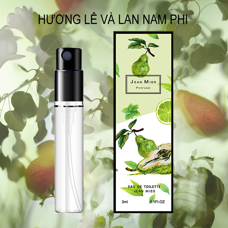 [HCM][Peachy Sis Shop] Nước hoa lê và lan Nam Phi 3ML mang đậm chất cổ điển lưu hương trên 6 tiếng