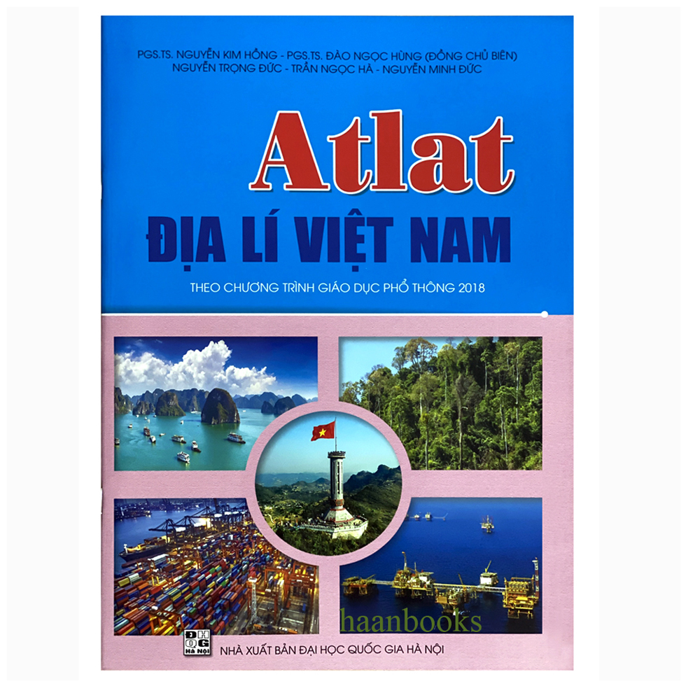 Sách - Atlat Địa lý Việt Nam (Theo chương trình GDPT 2018)