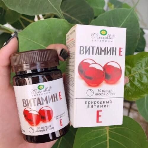 Vitamin E Đỏ Zentiva Giúp Trắng Da Hiệu Quả