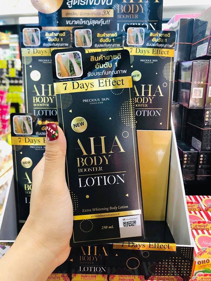 Kem Trắng Da Cấp Tốc Trong 7 Ngày Aha Body Booster Lotion Chính Hãng - 3070