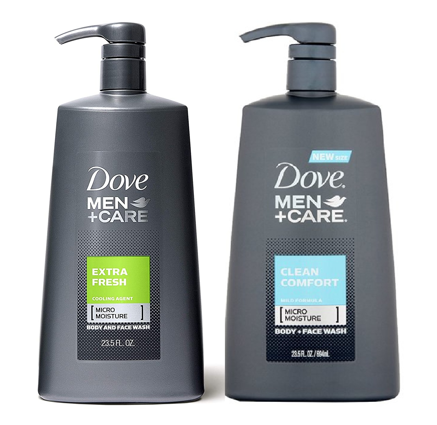 Gel Tắm & Rửa Mặt 2 Trong 1 Cho Nam Dove Men+Care Body And Face Wash 694Ml (Mỹ)