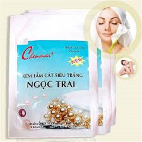 Kem và bột tắm trắng Ngọc trai Chenmai 150g