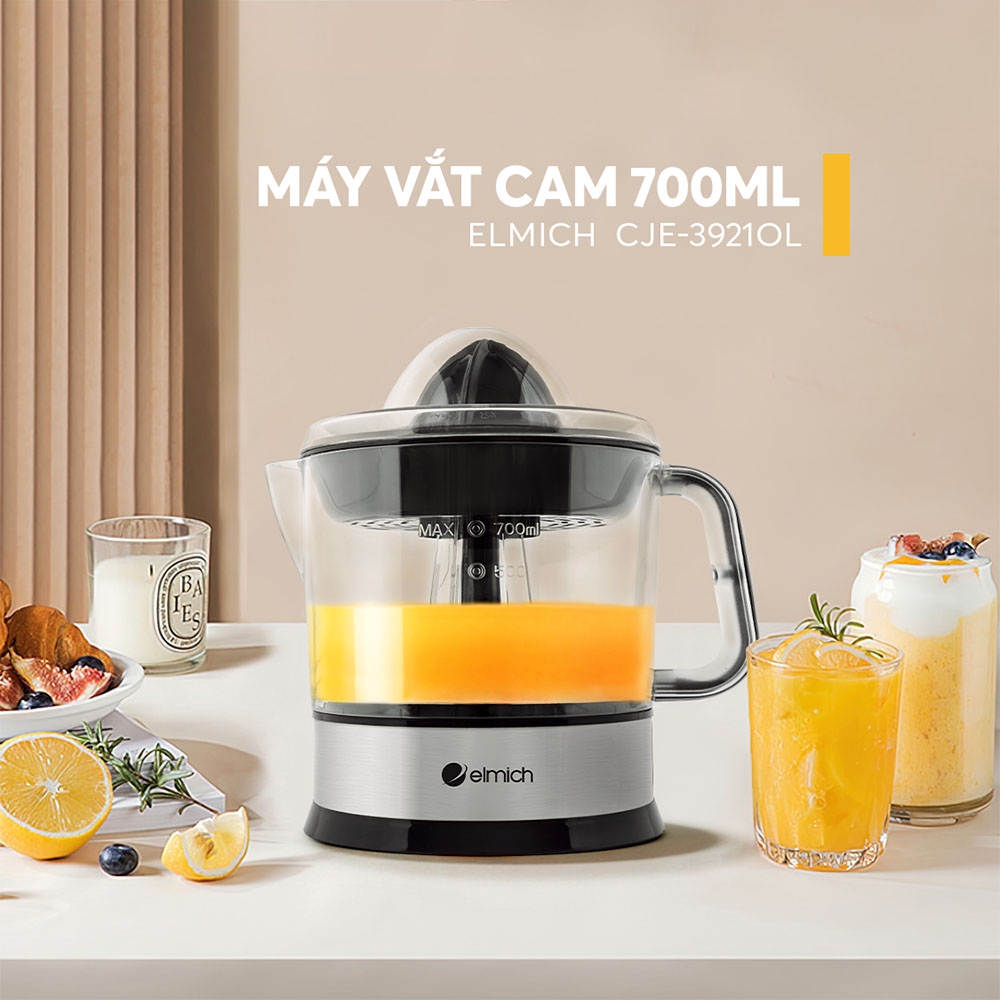 (Duy nhất 20h ngày 08.09-13.09)Máy vắt cam Elmich 700ml CJE-3921OL