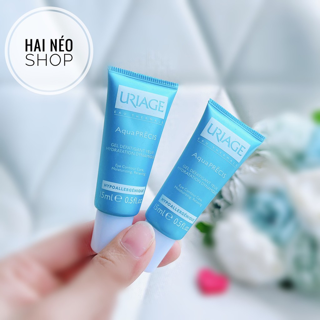 [Hcm][Deal Sốc] Gel Dưỡng Cho Đôi Mắt Mệt Mỏi Sử Dụng Điện Thoại Và Các Thiết Bị Điện Tử Liên Tục Uriage Aquaprecis Eye