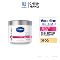 [MỚI] Kem Tuyết Ủ Trắng Vaseline Pro Derma 7% Nia-Ceramide / Ủ Ẩm Sâu Đa Tầng 72H Da Ẩm Mịn 360G Phù Hợp Cho Da Khô & Nhạy Cảm