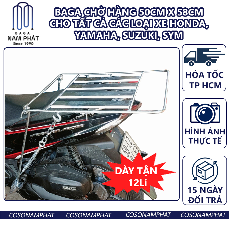 Baga Chở Hàng VinFast Feliz Dream Evo 200 Attila Dr Drem Đrêm Atila Bara 3 Ba ga Cho Đồ Giá trở hang