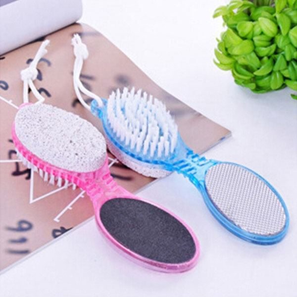 Bàn Chải Chà Gót Chân 2 Đầu 4 Trong 1 1x49