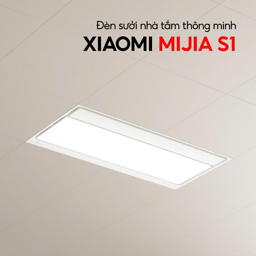 Đèn sưởi nhà tắm âm trần Xiaomi Mijia S1 MJYB03YL – Khử trùng Plasma làm nóng nhanh 60s thông gió