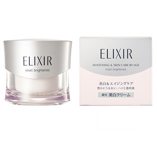 Kem Dưỡng Trắng Da Mờ Nám Ban Đêm Shiseido Elixir Reset Brightenist 40G