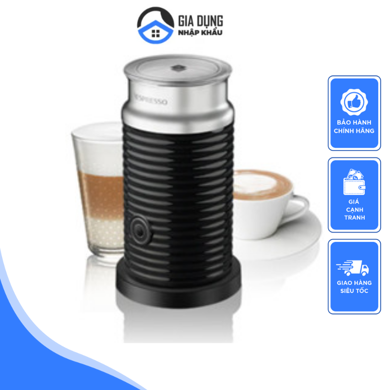Máy Đánh Sữa Tạo Bọt Cafe Nespresso AEROCCINO3 Milk Frother Máy Tạo Bọt Sữa Cà Phê Cappuccino Espres