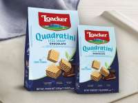 Bánh xốp Loacker Quadratini nhập khẩu Ý nhiều vị 125g 110g socola đắngvani hạt dẻtiramisu matcha trà xanh