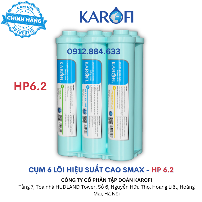 Combo lõi lọc nước Karofi cho máy U95 U05 P95.... Hàng chính hãng