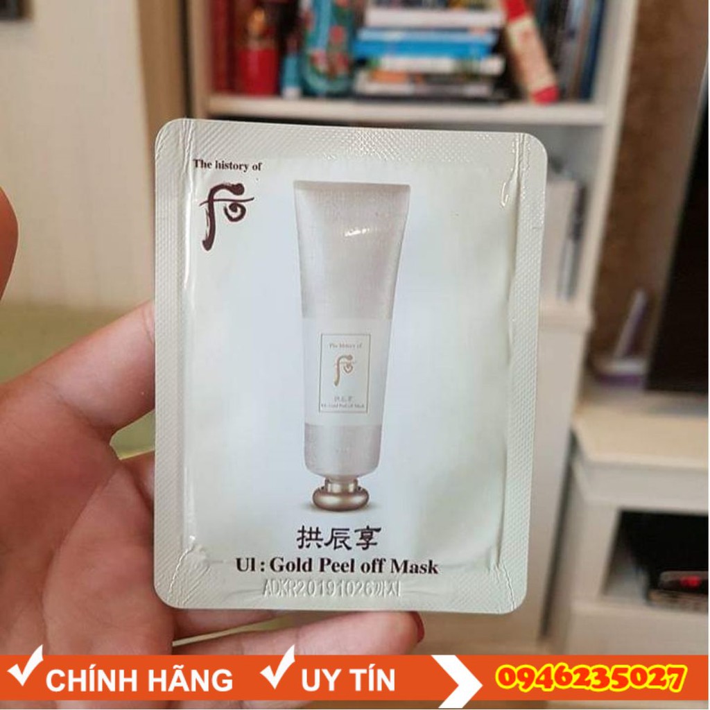 Mặt Nạ Vàng Đông Y Dạng Lột Nhẹ Làm Sạch Tế Bào Sừng Chết Giúp Da Được Thông Thoáng Sáng Trắng Mịn Màng Và Săn Chắc