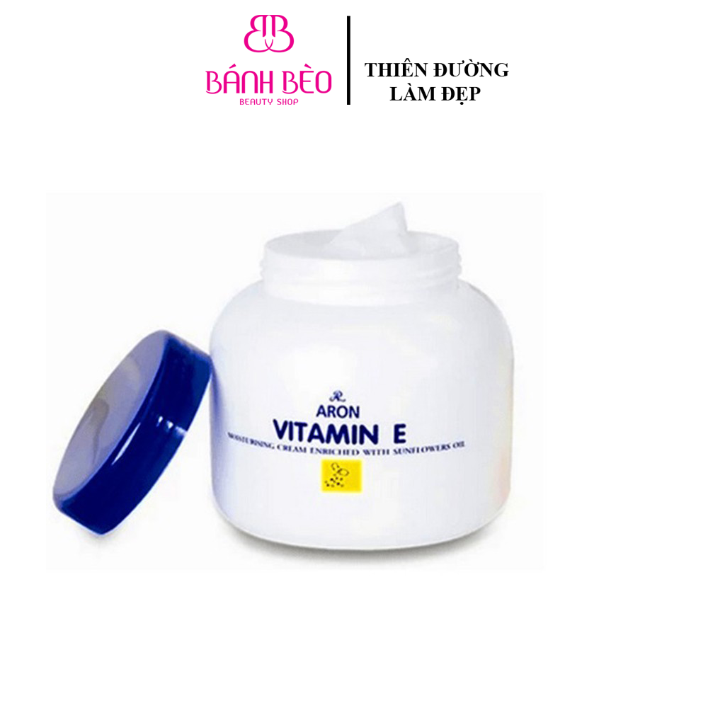 [HCM]Kem dưỡng ẩm vitamin E Aron Thái Lan 200ml