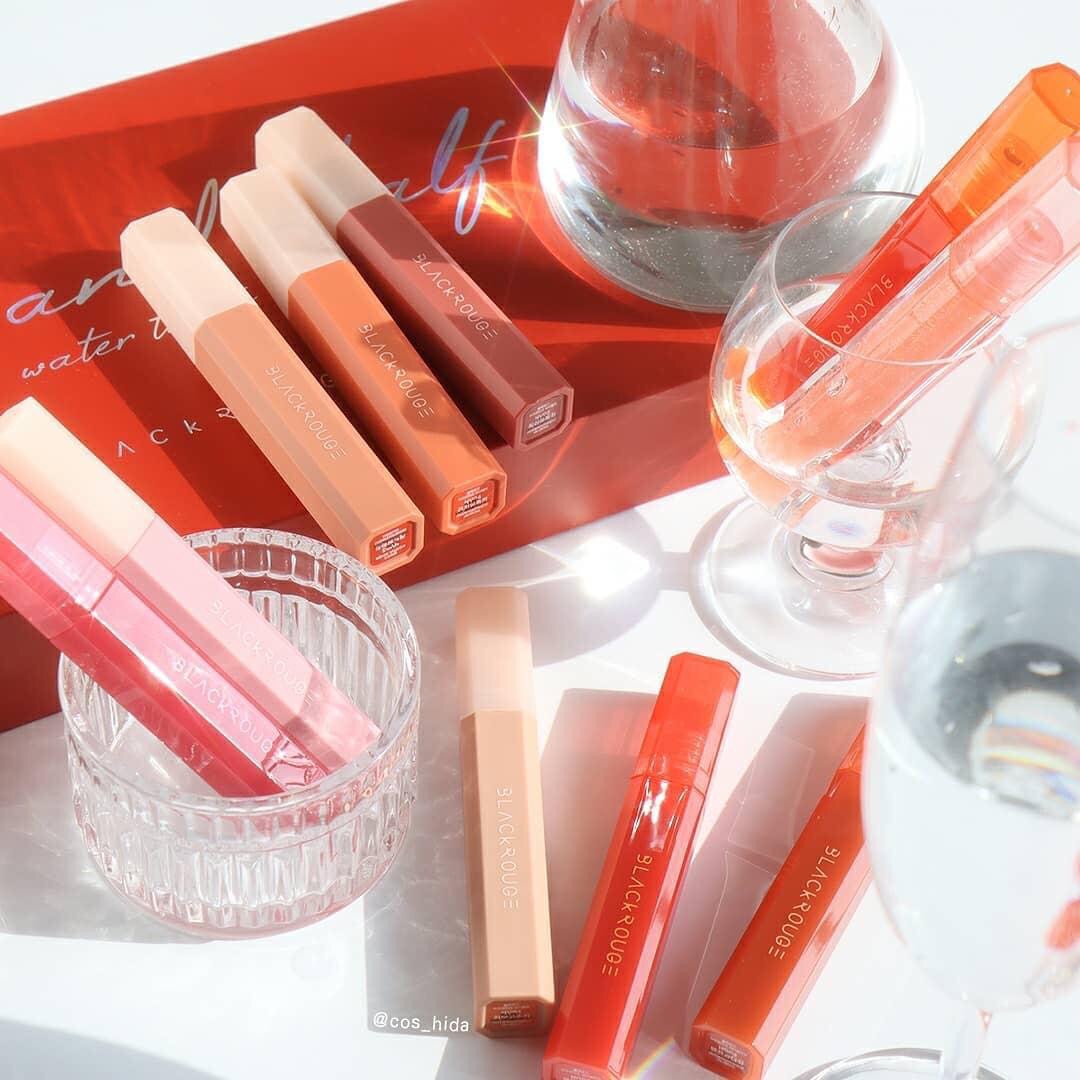 [HCM][QUÀ TẶNG 8/3] SET SON BLACK ROUGE 10 MÀU – HALF N HALF WATER TINT VELVET AND GLOW