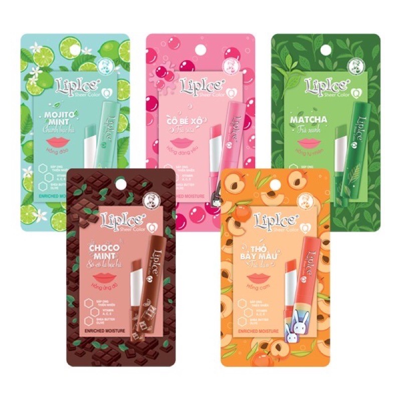 Mẫu Mới Son Dưỡng Có Màu Lipice Sheer Color Q