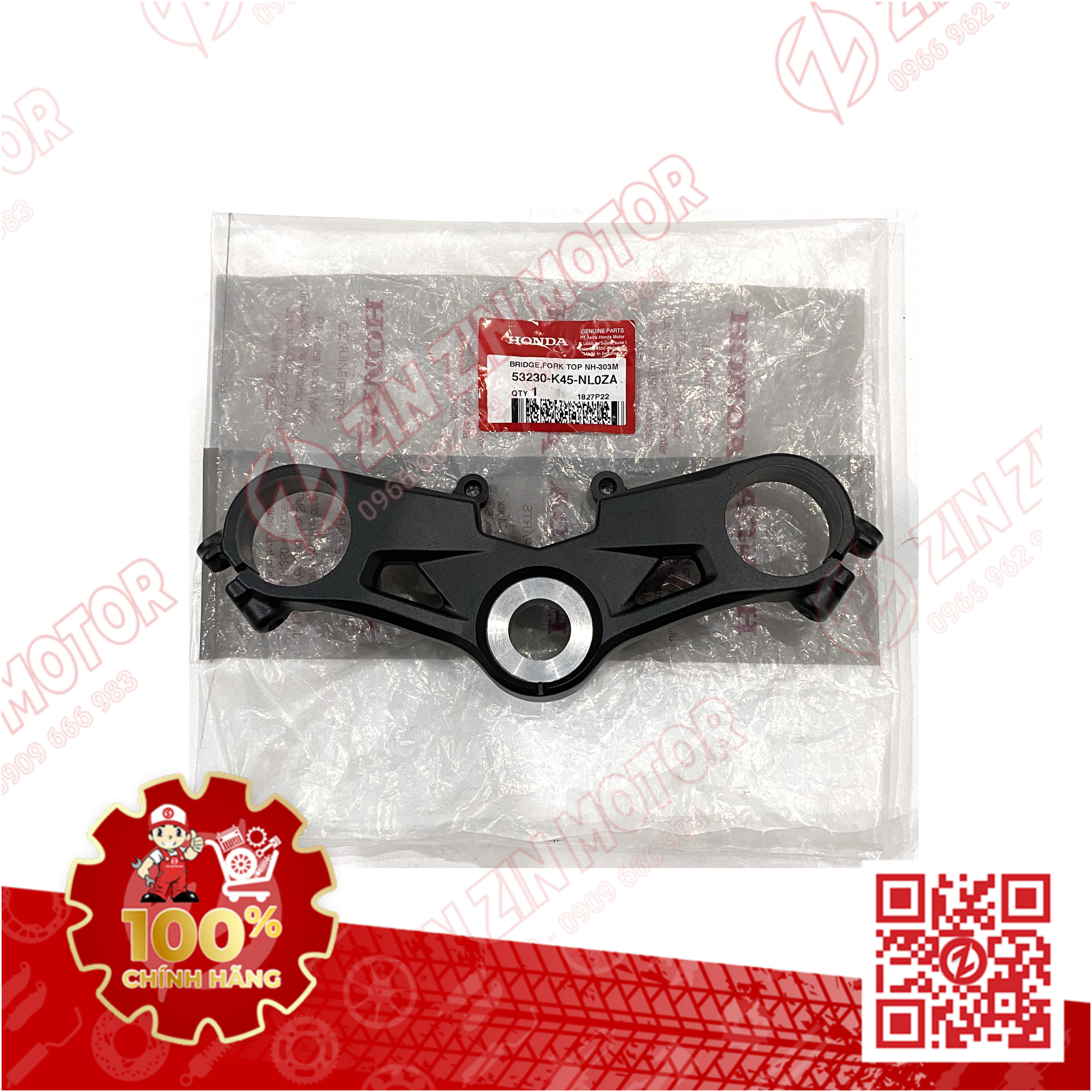 Chảng Ba CBR 150R K45R CBR150R 2021 - 2024+ Trên Dưới 53230K45NL0ZA 5320AK45NL0 Chính Hãng - ZZM