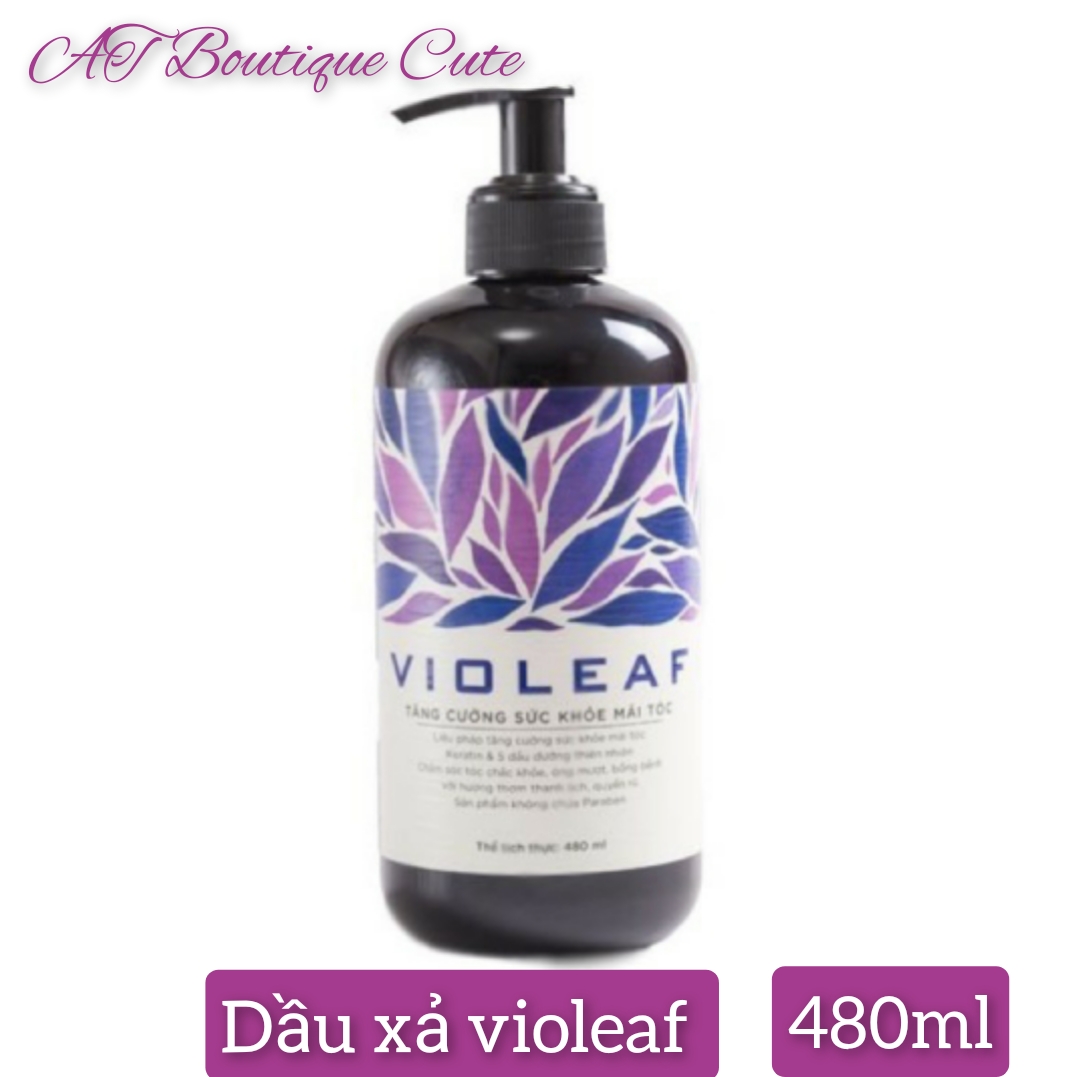 [Hcm]Dầu Xả Dưỡng Tóc Từ Thảo Dược Thiên Nhiên Violeaf Thái Dương 480Ml