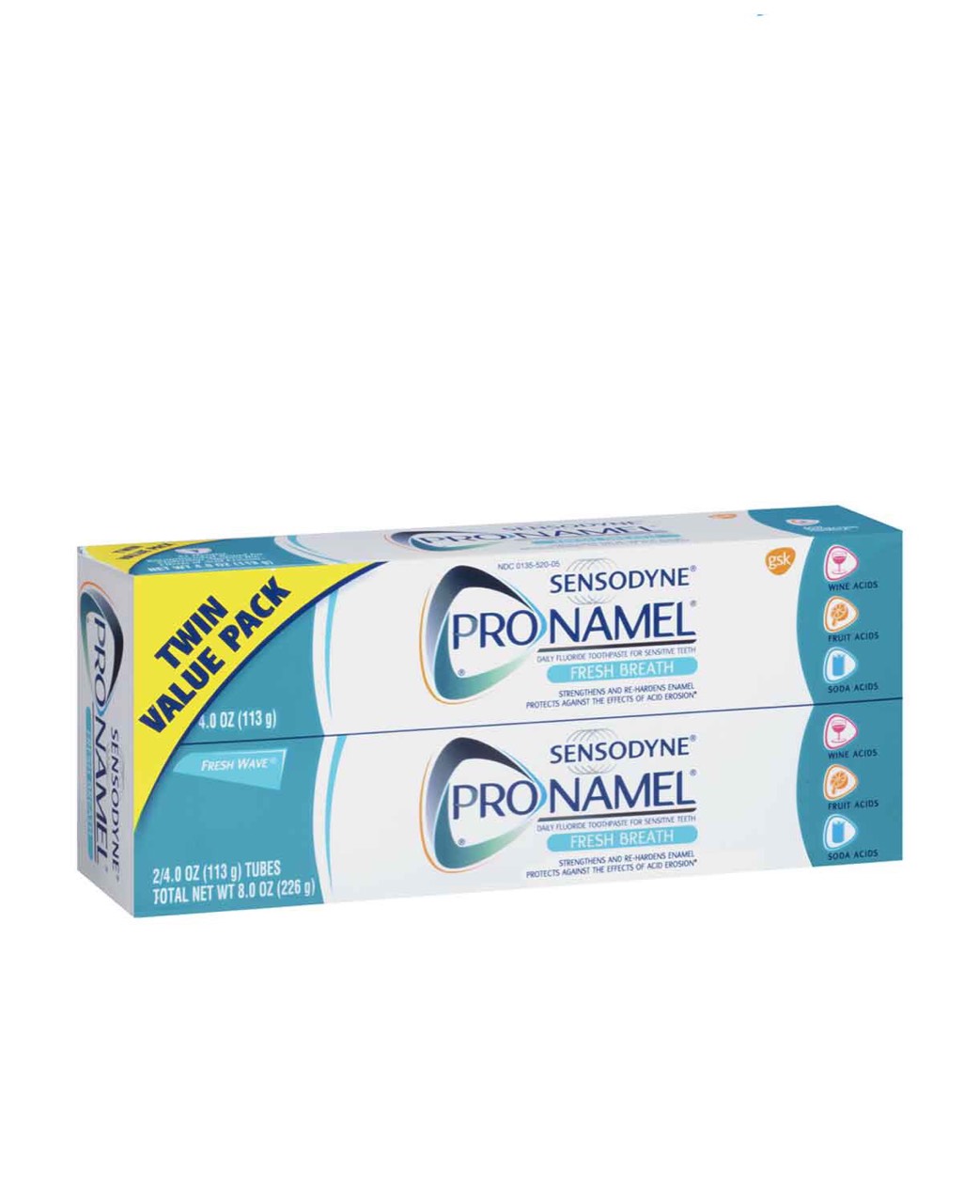 [HCM][Cam kết hàng Mỹ] Set 2 hộp kem đánh răng SENSODYNE PRONAMEL
