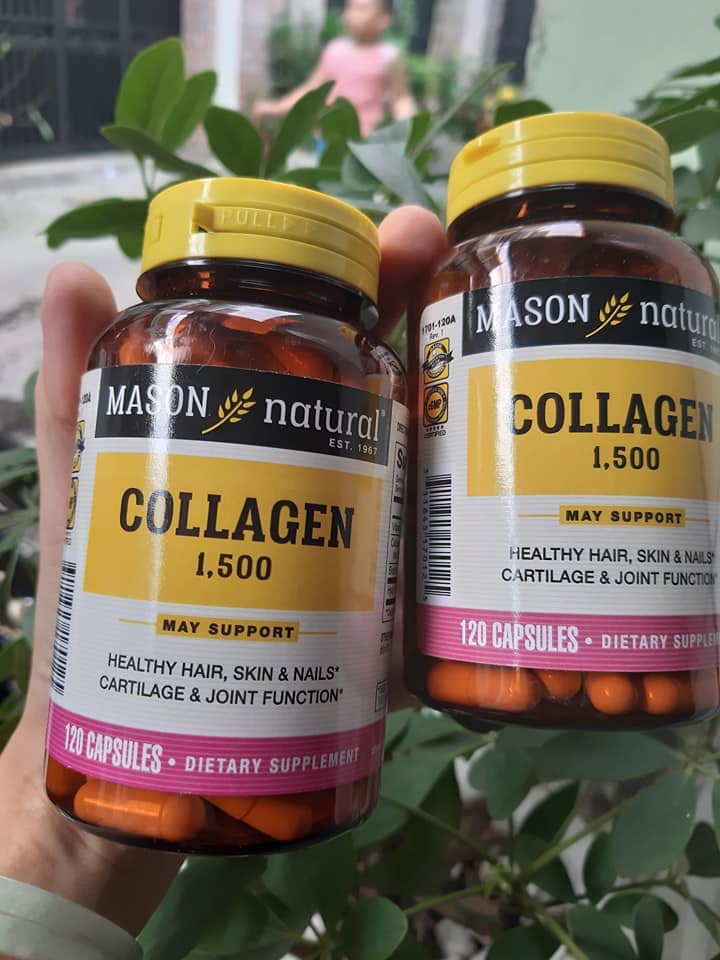 Hộp 120 Viên Collagen 1500 Thủy Phân Của Mỹ