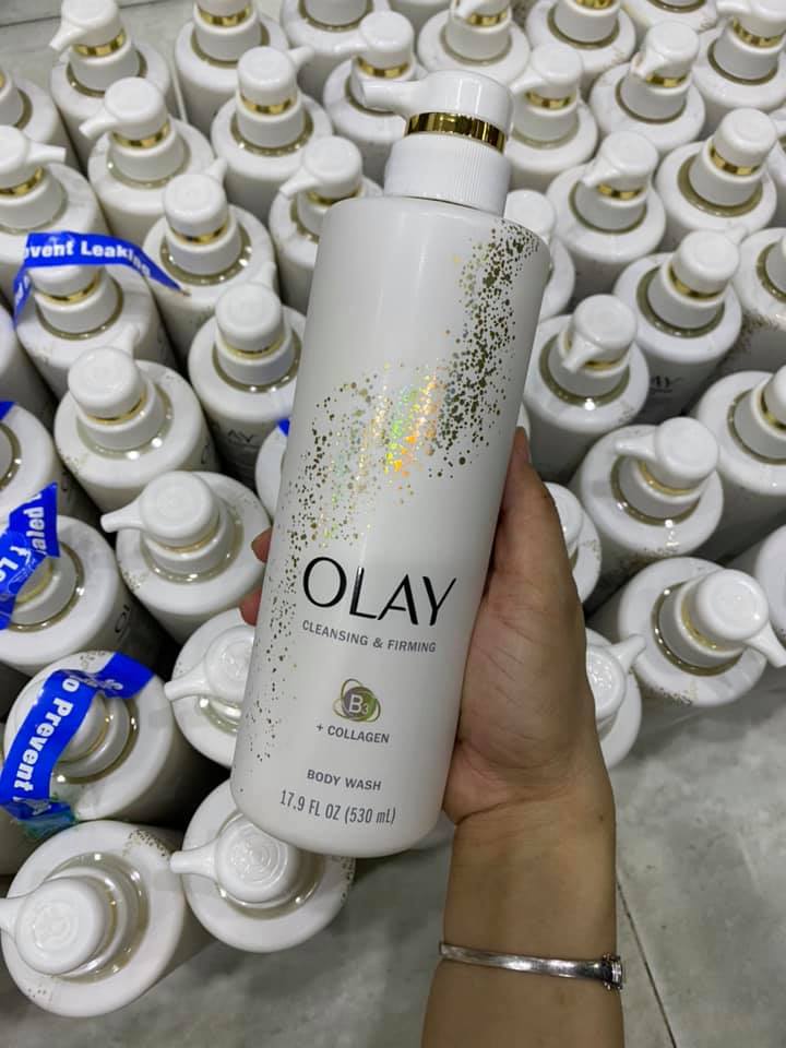 [Hcm]Sữa Tắm Olay Siêu Dưỡng Da Về Thêm Mẫu Mới Có Chiết Xuất Collagen Và B3 Chai 530Ml - Hàng Xách Tay Siêu Thị Costco Mỹ