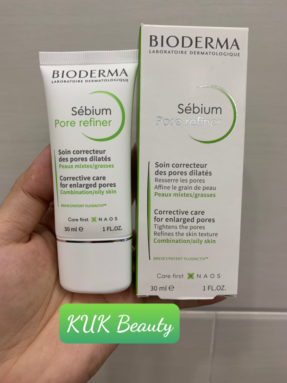 Kem Làm Se Khít Lỗ Chân Lông Và Giảm Dầu Cho Da Nhờn Bioderma Sebium Pore Refiner 30ml