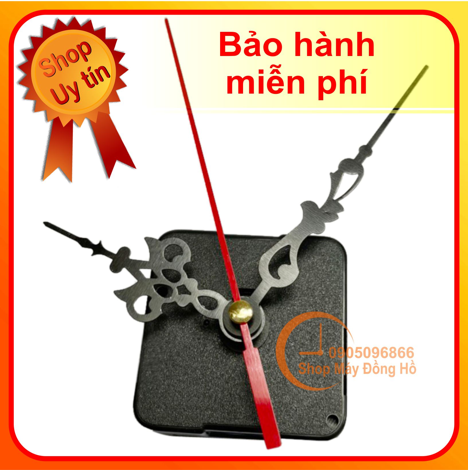 Máy Đồng Hồ Treo Tường Kim Trôi Loại Tốt thay thế máy hỏng