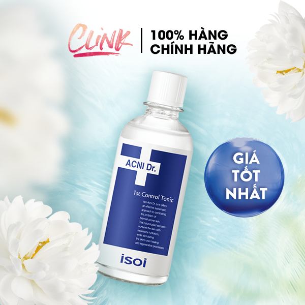 [Hcm]Nước Cân Bằng Kiểm Soát Dầu Và Giảm Mụn Sáng Da Số 1 Hàn Quốc Toner Isoi Acni Tonic 130Ml