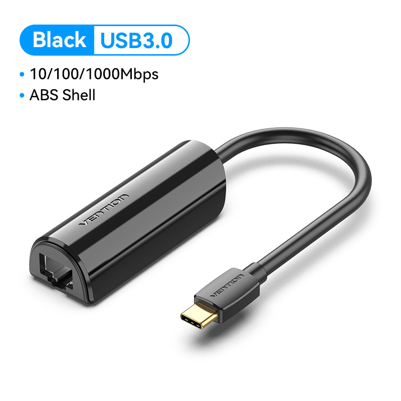 Vemtion USB C Adapter USB C To Gigabit Ethernet Adapter 1000Mbps Transmission for Laptop Lenovo HuaW