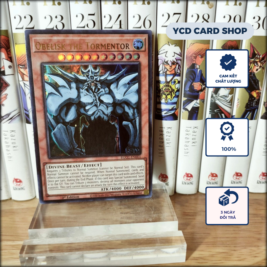 Thẻ bài yugioh chính hãng Obelisk The Tormentor – Ultra Rare