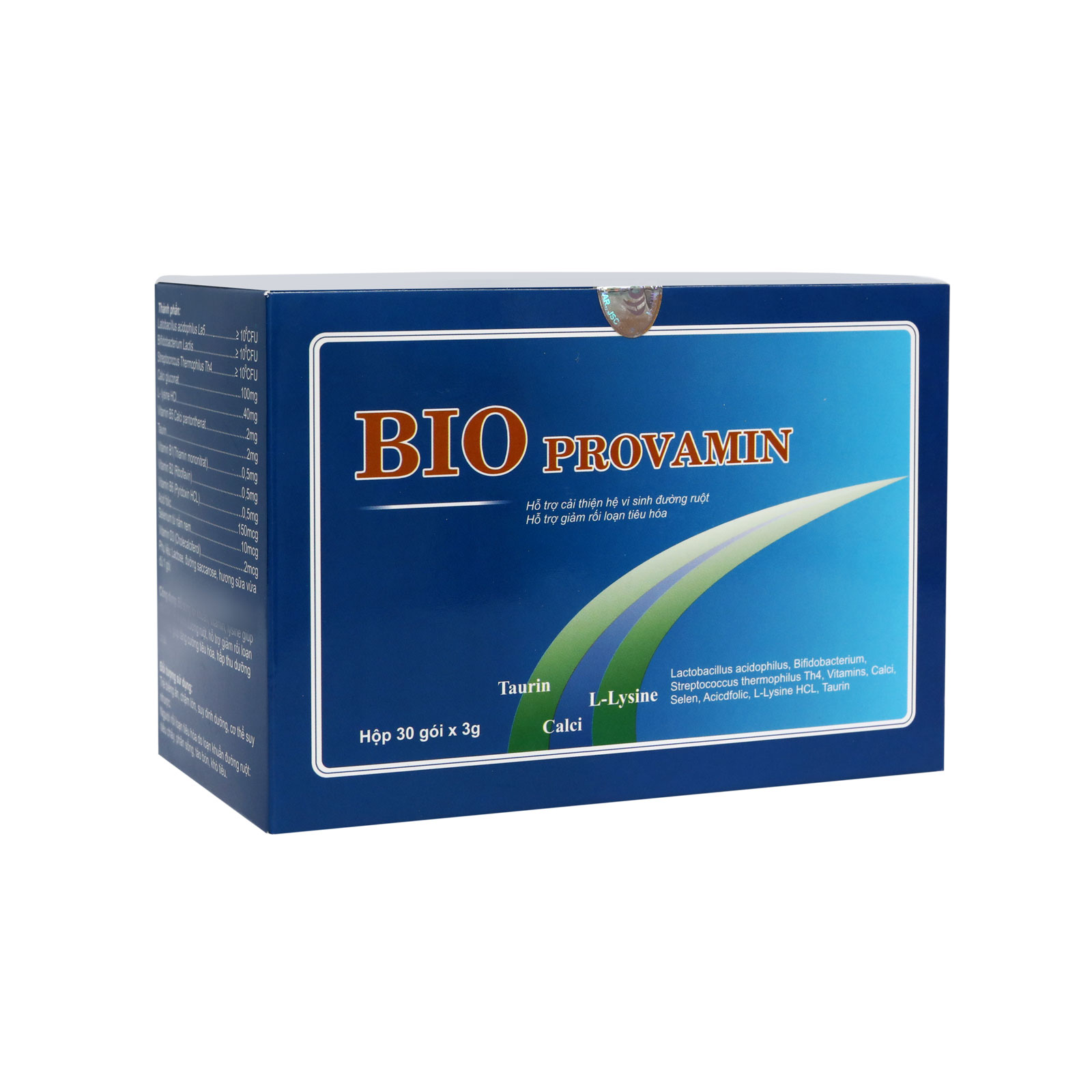 Men Vi Sinh Cho Bé Bio Provamin - Dùng Cho Cả Trẻ Em Và Người Lớn. Bổ Sung 300 Triệu Lợi Khuẩn Giúp Cải Thiện Hệ Vi Sinh Đường Ruột Hấp Thu Hết Các Chất Dinh Dưỡng Đặc Biệt Là Từ Sữa Giảm Rối Loạn Tiêu Hóa - Hộp 30 Gói