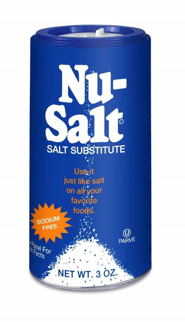 [HCM]GIA VỊ THAY THẾ MUỐI Nu-Salt SALT SUBSTITUTE Sodium Free 85g (3oz)