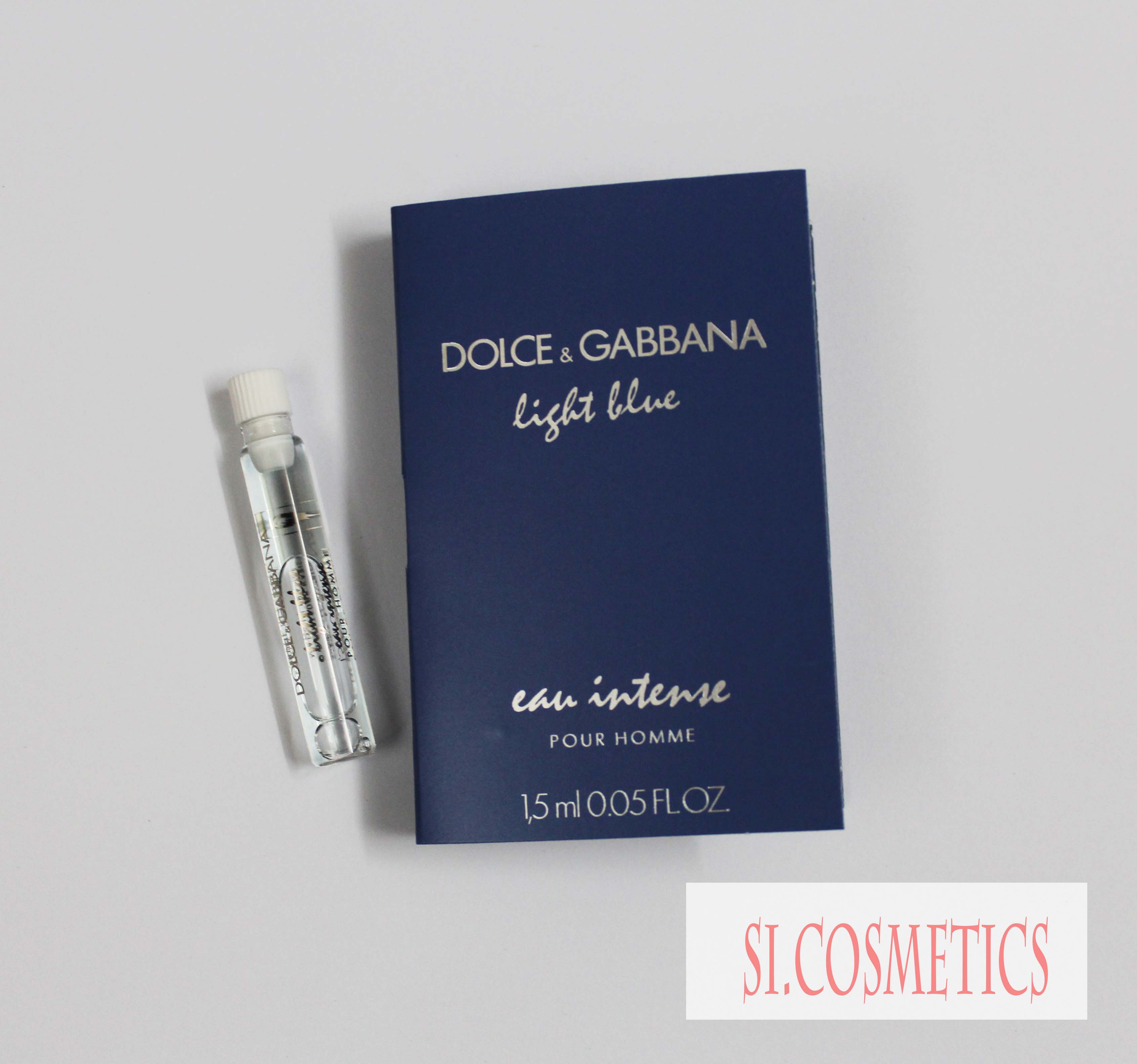 [Hcm][Mẫu Thử] Vial Nước Hoa Nam Dolce Gabbana D&G Light Blue Intense 1.5Ml