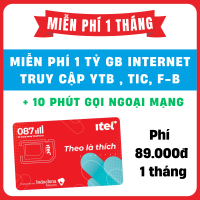 ( MIỄN PHÍ 1 THÁNG ĐẦU ) Sim 4G iTel Mạng Vinaphone Gói Data 1 TỶ G Data Tốc Độ Cao Truy Cập Mạng Xã Hội | MAY V79 MAY35 MAY69S MAY89S . FREESHIP - CHƯA KÍCH HOẠT