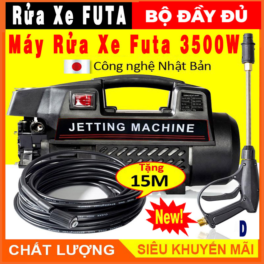 Máy rửa xe gia đình may rua xe công suất mạnh 3500W may rua xe mi ni máy rửa xe áp lực cao máy xịt r